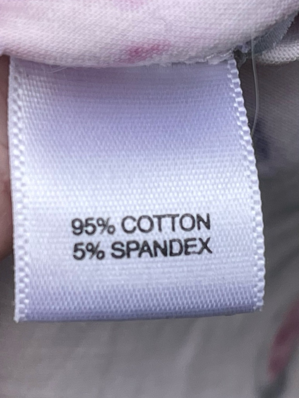 Ann Taylor Lavender Floral Button-Down Career Shirt with Pink & Purple Roses, 4 - Picture 7 of 7